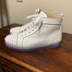 Christian Louboutin Spike 2 Hi-Top Sneakers